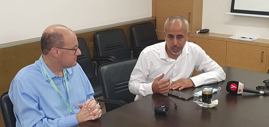  تواصل المسؤولين مع مستشفى سوروكا بخصوص احداث امس